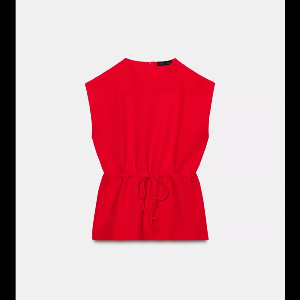 Zara Soft Drawstring Vest